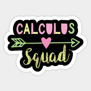 Calculus Squad Sticker